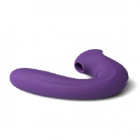 Vibrator 15 Functions, Clitoral Pulsating, Vibrating Shaft, PURPLE